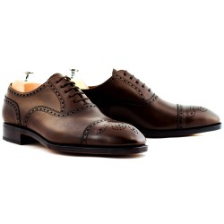 Semi brogue dark brown