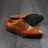 Skolyx light brown brogued cap toe oxford UK8,5 / EU42,5 - seconds