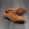 Yanko balmoral brogued cap toe light brown suede UK8,5 / EU42,5 - Used