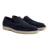 Yanko Traveler loafers navy suede | Skolyx