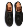 Skolyx Premium sneaker in black suede with white sole | Skolyx