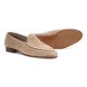 Yanko classic Belgian loafer smoke reverse kudu suede | Skolyx