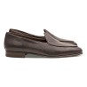 Yanko classic Belgian loafer dark brown deerskin | Skolyx