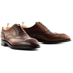 Wingtip dark brown läst 915