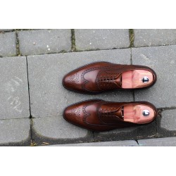 Wingtip dark brown läst 915