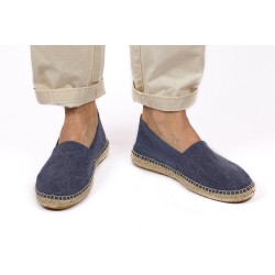 Abarca Espadrilles Camping Terra Marino 18 cotton blue | Skolyx