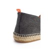 Abarca Espadrilles Camping Terra Black 18 cotton dark grey | Skolyx