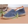 Abarca Espadrilles Camping Terra Marino 18 cotton blue | Skolyx