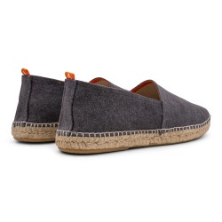 Abarca Espadrilles Camping Terra Black 18 cotton dark grey | Skolyx