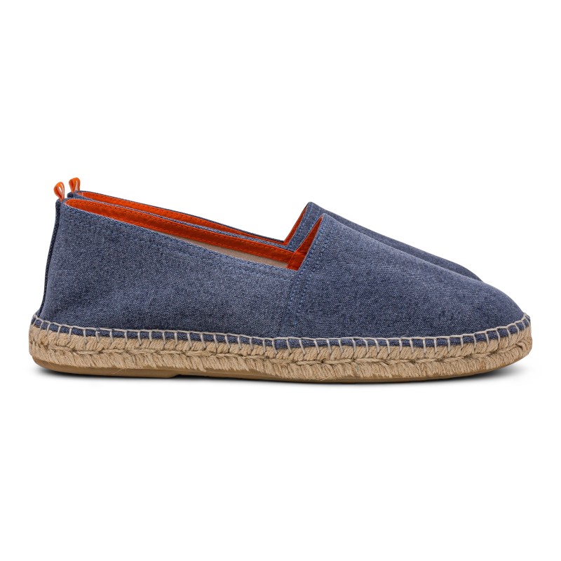 Abarca Espadrilles Camping Terra Marino 18 cotton blue | Skolyx