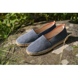 Abarca Espadrilles Camping Terra Marino 18 cotton blue | Skolyx