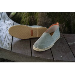 Abarca Espadrilles Camping Terra kaki 17 cotton olive green | Skolyx