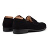 Skolyx Penny Loafer Black Suede | Skolyx