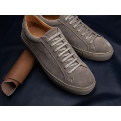 Skolyx Premium sneaker in light brown suede | Skolyx