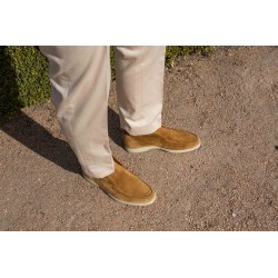 Yanko Traveler Shoes light brown suede | Skolyx