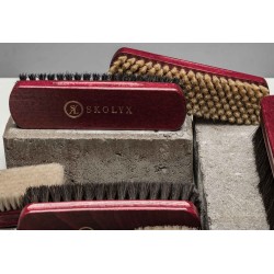 Shoe brush with boar bristles | Skolyx