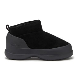 Moon Boot Luna Low Suede Boots black | Skolyx