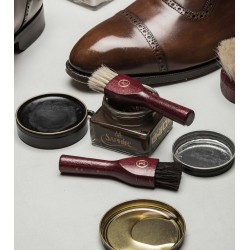 Shoe trees, shoe care box, Saphir Creme Pommadier & Pate de Lux