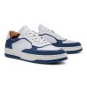 Skolyx premium court sneaker white and blue | Skolyx