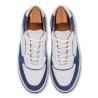 Skolyx premium court sneaker white and blue | Skolyx