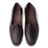 Yanko Traveler Belgian Loafer dark brown deerskin with dark sole