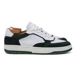 Skolyx Premium court sneaker white and dark green | Skolyx