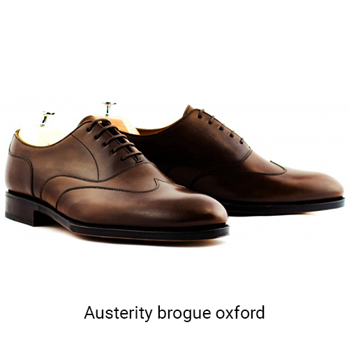 Yanko austerity brogue oxford