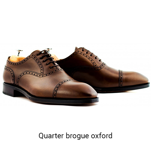 Yanko quarter brogue oxford