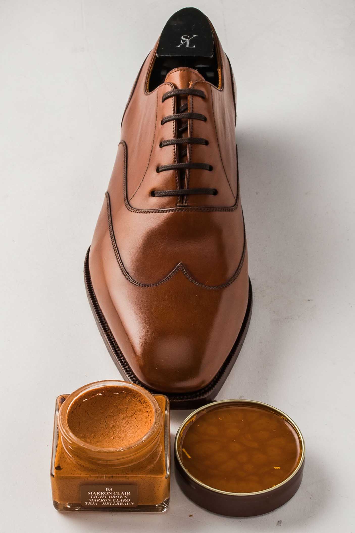 shoe polish for cognac shoes