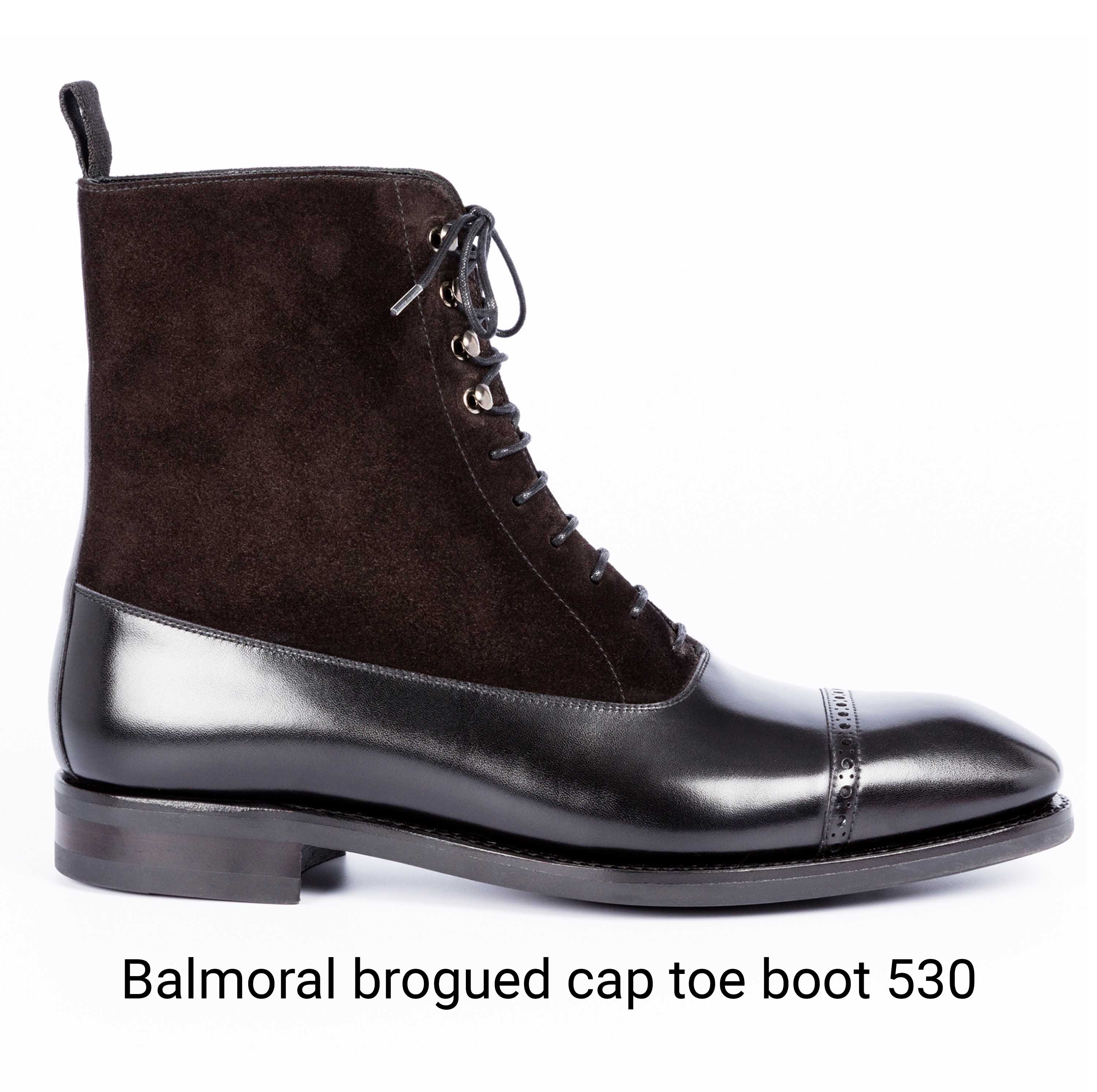 TLB Mallorca balmoral brogued cap toe boot 530