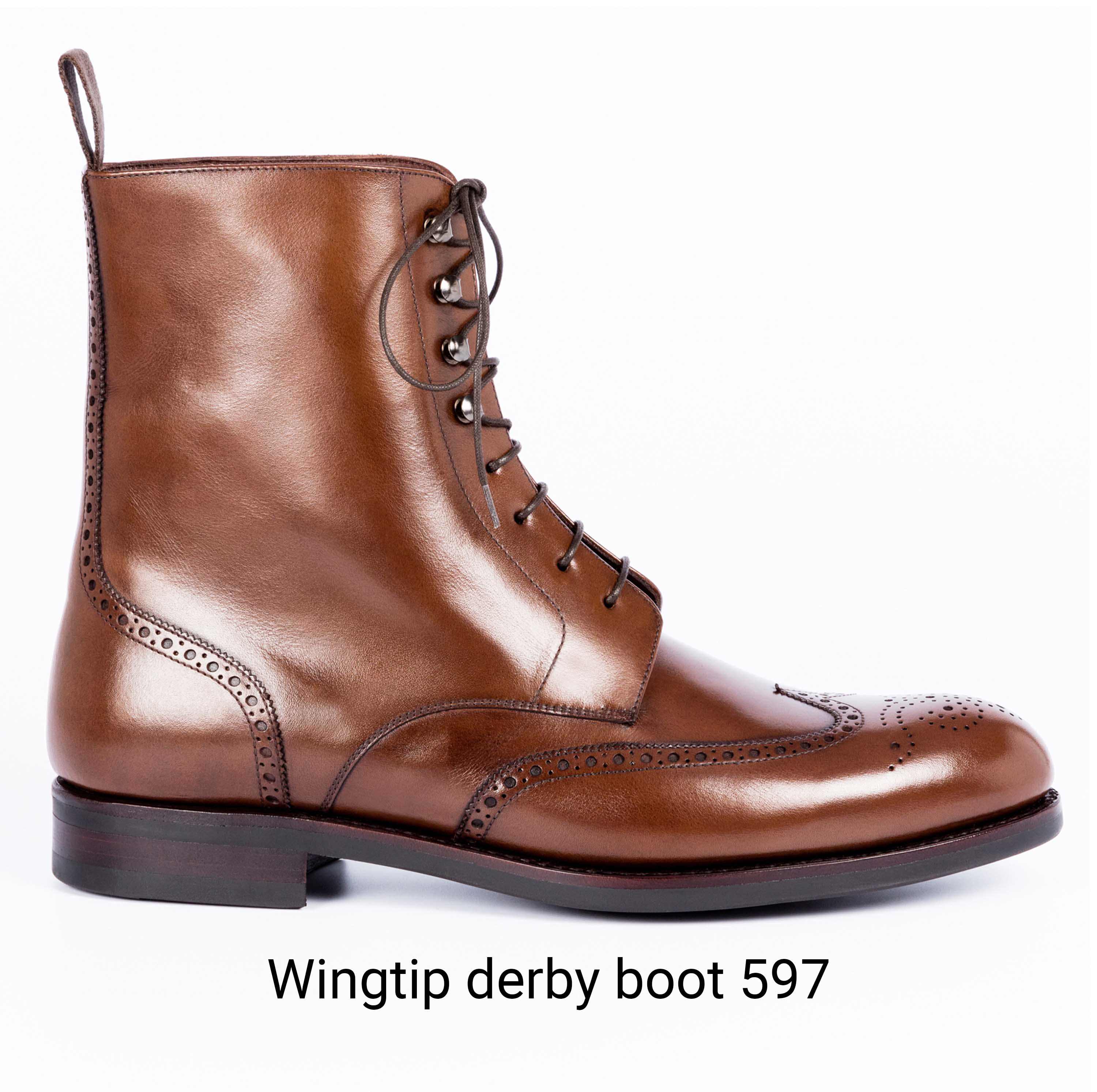 TLB Mallorca wingtip derby boot 597