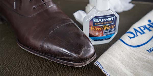 Guide - Save your shoes from road salt stains