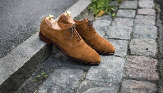 New light brown suede shoes added to our stock collection